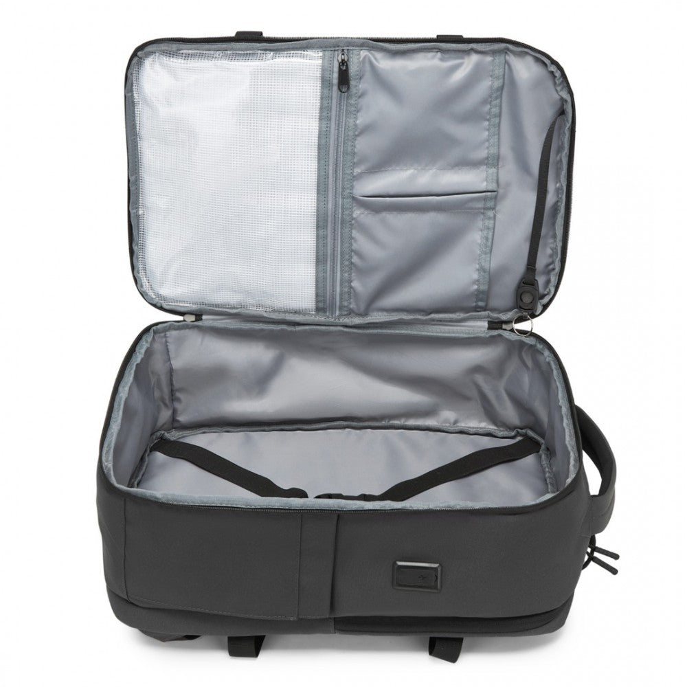 BPK2437 - Carry-On Cabin Size Backpack - Black/Grey
