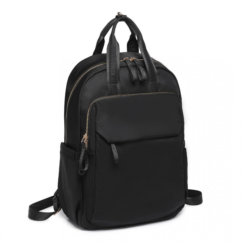 BPM2439 - Versatile Backpack Trolley stripe - Grey/Black