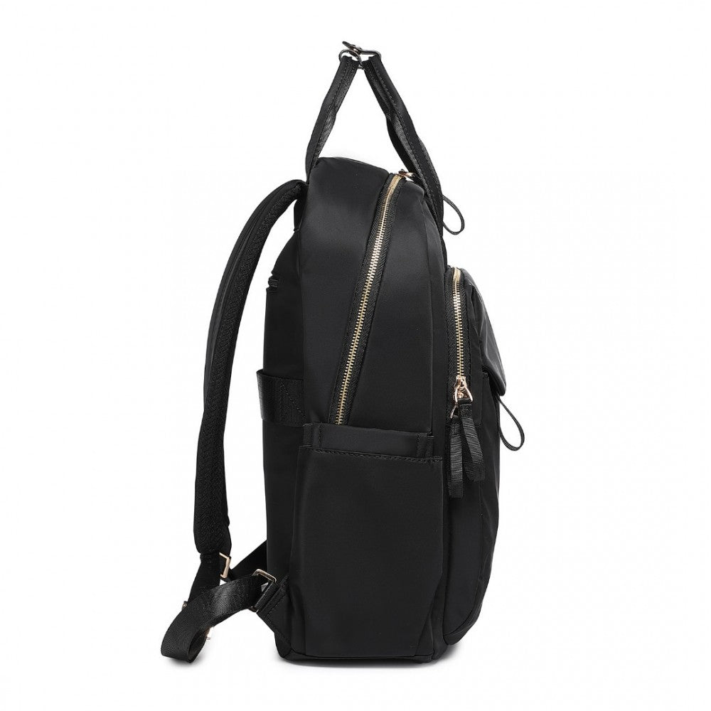 BPM2439 - Versatile Backpack Trolley stripe - Grey/Black