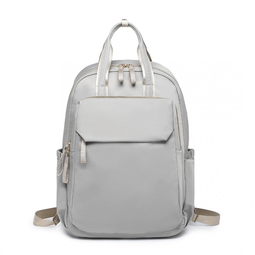 BPM2439 - Versatile Backpack Trolley stripe - Grey/Black