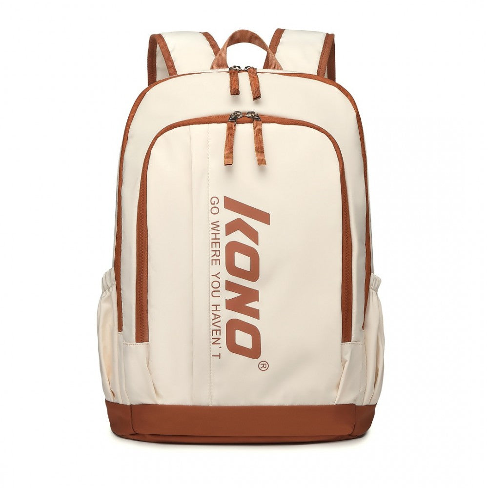 EB2325 - Waterproof Casual Backpack - Beige