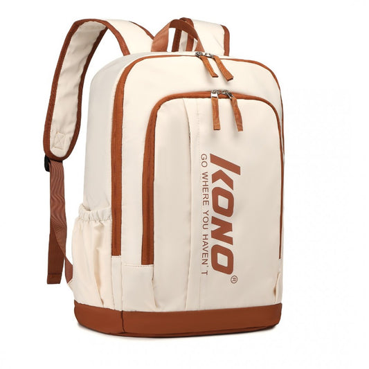 EB2325 - Waterproof Casual Backpack - Beige