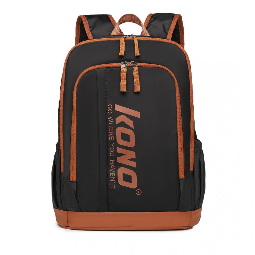 EB2325 - Waterproof Casual Backpack - Black