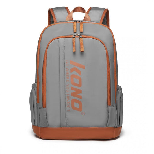 EB2325 - Waterproof Casual Backpack - Grey