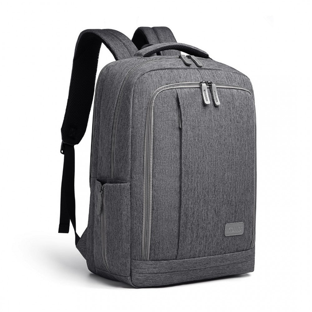 EM2111 - Multi-Compartment Backpack USB - Grey/Black