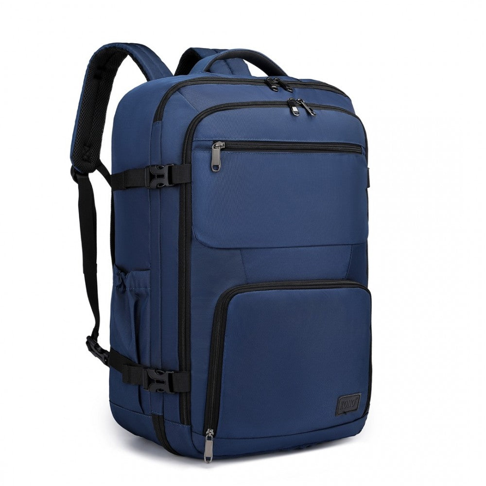EM2207 - Kono Multifunctional Travel Backpack Cabin - Navy/Grey/Black/Navy